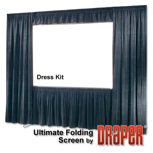 Draper 241302 Ultimate Folding Screen with Heavy-Duty Legs 107 diag. (57x91) - [16:10] - 1.0 Gain - Draper-241302